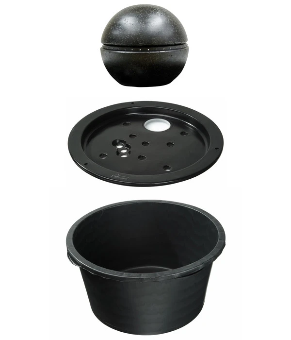 Ubbink Terrazzo-Gartenbrunnen Dubai, Ca. Ø36 Cm 5 Ubbink Terrazzo-Gartenbrunnen Dubai, Ca. Ø36 Cm – Bild 3