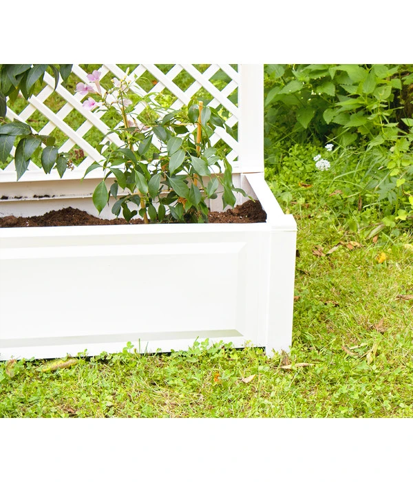 KHW Kunststoff-Pflanzkasten Mit Spalier, 100 X 43 X 140 Cm 8 KHW Kunststoff-Pflanzkasten Mit Spalier, 100 X 43 X 140 Cm – Bild 6