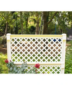 KHW Kunststoff-Pflanzkasten Mit Spalier, 100 X 43 X 140 Cm 19 KHW Kunststoff-Pflanzkasten Mit Spalier, 100 X 43 X 140 Cm -Eleganter Garten 366500 WE DE 005 KastenSpalier100weiss