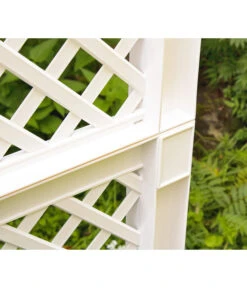 KHW Kunststoff-Pflanzkasten Mit Spalier, 100 X 43 X 140 Cm 21 KHW Kunststoff-Pflanzkasten Mit Spalier, 100 X 43 X 140 Cm -Eleganter Garten 366500 WE DE 007 KastenSpalier100weiss
