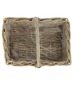 Van Der Leeden Rattan-Korb Mit Henkel, Grau-braun, 40 X 28 X 30 Cm 5 Van Der Leeden Rattan-Korb Mit Henkel, Grau-braun, 40 X 28 X 30 Cm -Eleganter Garten 3692266 WE DE 001 RattanKorbmitHenkelgraubraun40x28x30cm