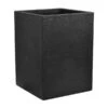 Dehner Kunststoff-Säulentopf Palermo, Eckig -Eleganter Garten 3693413 WE FS 001 KunststoffTopfKubus30x30x40cmanthrazit