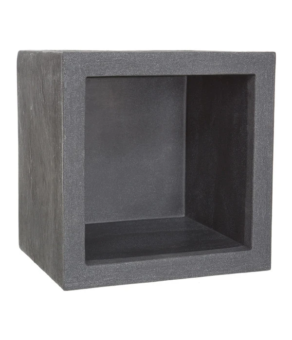 Dehner Kunststoff-Blumenkübel Palermo, Anthrazit 4 Dehner Kunststoff-Blumenkübel Palermo, Anthrazit – Bild 2