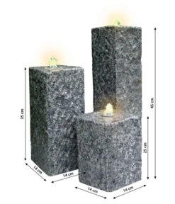 Dehner Granit-Gartenbrunnen Nizza, Ca. H25,35,45 Cm 17 Dehner Granit-Gartenbrunnen Nizza, Ca. H25,35,45 Cm -Eleganter Garten 3765823 WE DE 002 DehnerGranitGartenbrunnenNizza