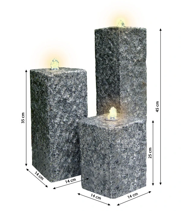 Dehner Granit-Gartenbrunnen Nizza, Ca. H25,35,45 Cm 9 Dehner Granit-Gartenbrunnen Nizza, Ca. H25,35,45 Cm – Bild 7