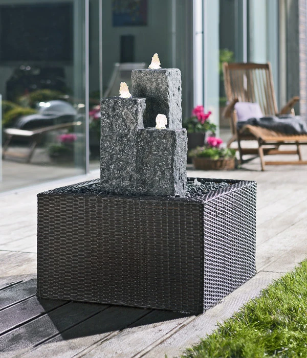 Dehner Granit-Gartenbrunnen Nizza, Ca. H25,35,45 Cm 7 Dehner Granit-Gartenbrunnen Nizza, Ca. H25,35,45 Cm – Bild 5