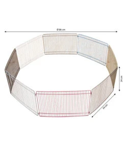 Trixie Freilaufgehege Für Kleintiere, Ca. B86/H24/T34 Cm 7 Trixie Freilaufgehege Für Kleintiere, Ca. B86/H24/T34 Cm -Eleganter Garten 3866944 WE BG 001 FreigehegefuerKleintiere