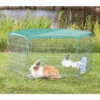 Trixie Natura Netz Mit Sonnenschutz 1 Trixie Natura Netz Mit Sonnenschutz -Eleganter Garten 3866985 WE FS 001 TrixieNetzfuerFreilaufgehege