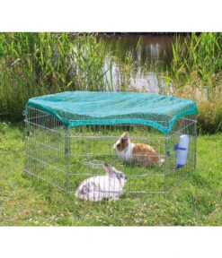 Trixie Freilaufgehege Mit Netz, Ca. B126/H58 Cm