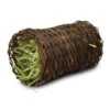 JR FARM Nagerspielzeug Weiden-Heutunnel, Mittel, Ca. Ø14/B25 Cm -Eleganter Garten 3883584 WE FS 001 JRFarmNagersnackWeidentunnelHeuMittel