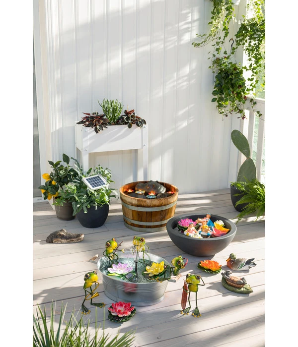 Dehner Kunststoff-Schale Miami, Rund, Anthrazit, Ca. Ø52/H20 Cm 5 Dehner Kunststoff-Schale Miami, Rund, Anthrazit, Ca. Ø52/H20 Cm – Bild 3