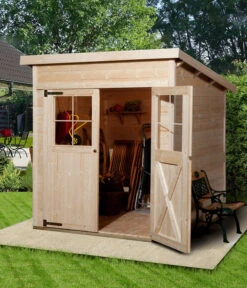 Weka Gartenhaus 325 Gr. 2, Ca. B200/H225/T241 Cm