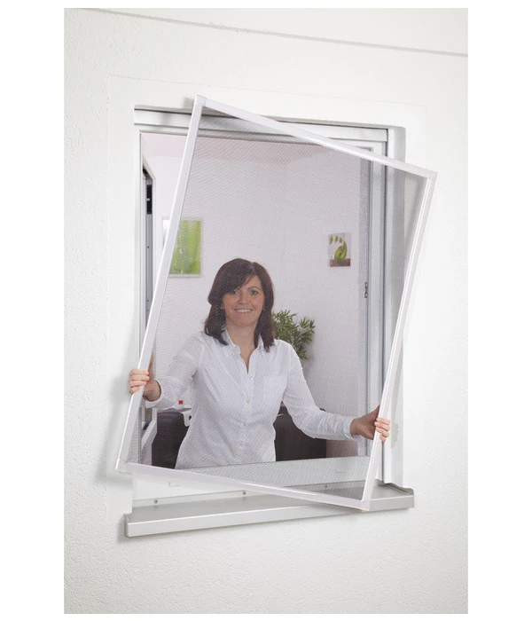 Hecht Fliegengitter Fensterbausatz Basic, Ca. B100/H120 Cm 3 Hecht Fliegengitter Fensterbausatz Basic, Ca. B100/H120 Cm