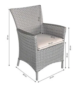 Dehner Geflechtsessel Salzburg -Eleganter Garten 4038154 WE FS 001 FlechtsesselSalzburg