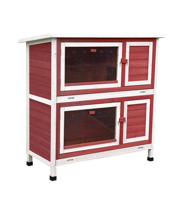 Dehner Kaninchenstall Landhaus, Mit Wärmedämmung, Ca. B114/H116/T57 Cm 3 Dehner Kaninchenstall Landhaus, Mit Wärmedämmung, Ca. B114/H116/T57 Cm