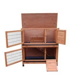 Dehner Kaninchenstall Original, Ca. B114/H116/T57 Cm -Eleganter Garten 4050621 WE DE 004 DehnerkaninchenstallOriginal