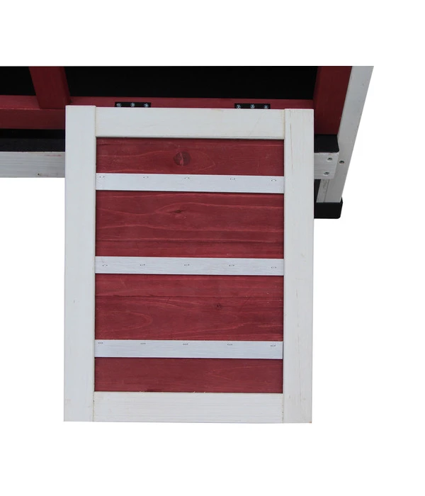 Dehner Kaninchenstall Landhaus, Ca. B114/H116/T57 Cm 11 Dehner Kaninchenstall Landhaus, Ca. B114/H116/T57 Cm – Bild 9