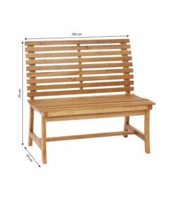 Dehner Akazienbank Paisley, 2-Sitzer 11 Dehner Akazienbank Paisley, 2-Sitzer -Eleganter Garten 4069167 WE BG 001 AkazienbankPaisley