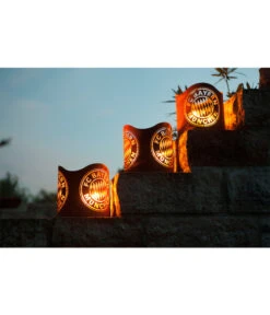 Ferrum Metall-FCB-Windlicht, Ø 20 X 20 Cm, Rost -Eleganter Garten 4078473 WE MO 003 FCB WindlichtGartendeko