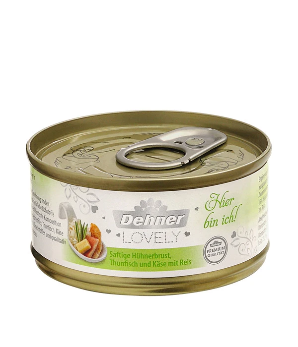 Dehner Premium Lovely Nassfutter Für Katzen Hier Bin Ich! 4 Dehner Premium Lovely Nassfutter Für Katzen Hier Bin Ich! – Bild 2