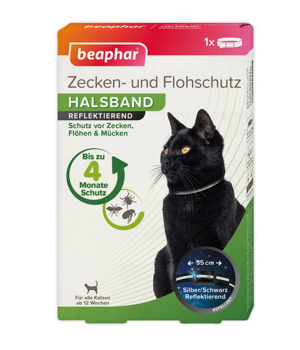 Beaphar Zecken- Und Flohschutzband Für Katzen, 35 Cm 3 Beaphar Zecken- Und Flohschutzband Für Katzen, 35 Cm