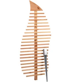 Dobar Rankgerüst Blatt, 76 X 6,5 X 186 Cm -Eleganter Garten 4155123 WE FS 004 DobarRankgeruestBlatt