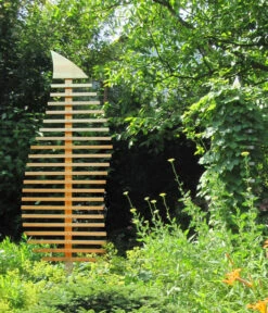 Dobar Rankgerüst Blatt, 76 X 6,5 X 186 Cm -Eleganter Garten 4155123 WE MO 001 DobarRankgeruestBlatt