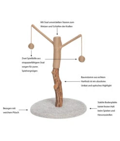 Dehner Premium Lovely Natur-Kratzbaum Auspowern & Ausspannen 6 Dehner Premium Lovely Natur-Kratzbaum Auspowern & Ausspannen -Eleganter Garten 4160412 WE IG 001 DehnerLovelyKratzbaumNatur AuspowernUndAusspannen