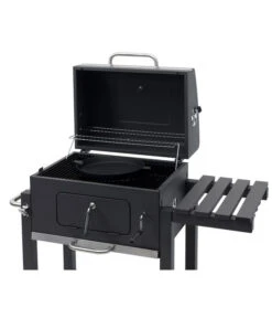 Tepro Click Holzkohle Grillwagen Toronto, Anthrazit -Eleganter Garten 4161691 WE FS 0016 teproGrillwagenTorontoClick