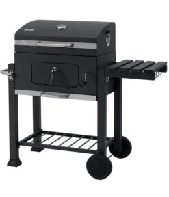 Tepro Click Holzkohle Grillwagen Toronto, Anthrazit -Eleganter Garten 4161691 WE FS 004 teproGrillwagenTorontoClick