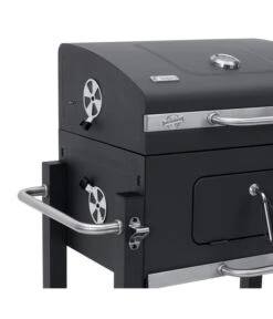 Tepro Click Holzkohle Grillwagen Toronto, Anthrazit -Eleganter Garten 4161691 WE FS 006 teproGrillwagenTorontoClick