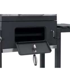 Tepro Click Holzkohle Grillwagen Toronto, Anthrazit -Eleganter Garten 4161691 WE FS 009 teproGrillwagenTorontoClick