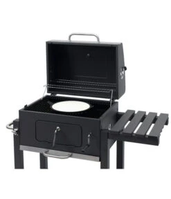 Tepro Click Holzkohle Grillwagen Toronto, Anthrazit -Eleganter Garten 4161691 WE FS 012 teproGrillwagenTorontoClick