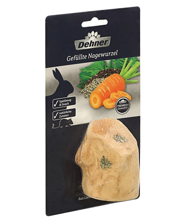 Dehner Premium Nagersnack Gefüllte Nagewurzel 3 Dehner Premium Nagersnack Gefüllte Nagewurzel