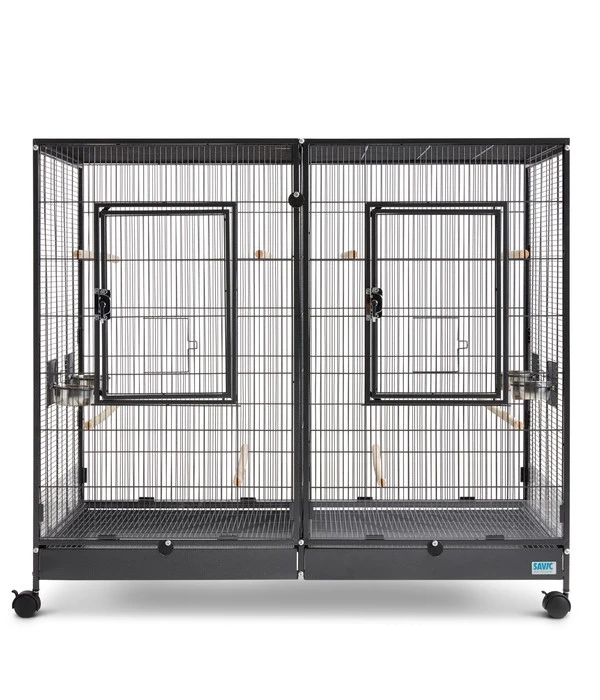 SAVIC Nager- Und Vogelheim Tasmania 120, Ca. B120/H107/T65 Cm 3 SAVIC Nager- Und Vogelheim Tasmania 120, Ca. B120/H107/T65 Cm