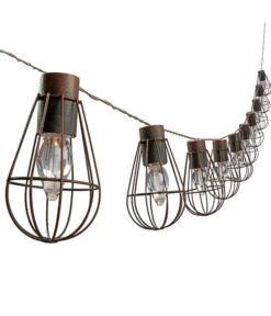 Dehner Solar-Lichterkette Retro