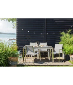 Dehner Premium Esstisch Nantes, Ca. B152/H75/T90 Cm -Eleganter Garten 4218210 4209938 WE DE 007 DehnerTischNantesNEUtif