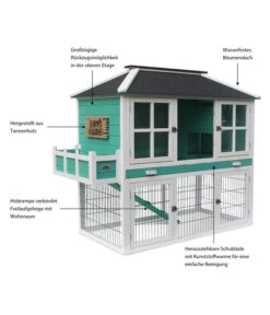 Dehner Nagerheim Happy Home Palazzo, Ca. B145/H121/T72 Cm -Eleganter Garten 4261590 WE IG 003 DehnerHappyHomeNagerheimPalazzoMG