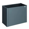 Biohort Metall HochBeet 1x0,5, Ca. B102/H77/T53 Cm -Eleganter Garten 4271425 WE FS 001 HOCHBEET 1X05 DGRAUNEU