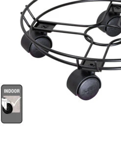 Wagner Pflanzenroller Draht, Ø 30 Cm, Schwarz -Eleganter Garten 4272662 WE IG 004 MULTIROLLERDRAHT