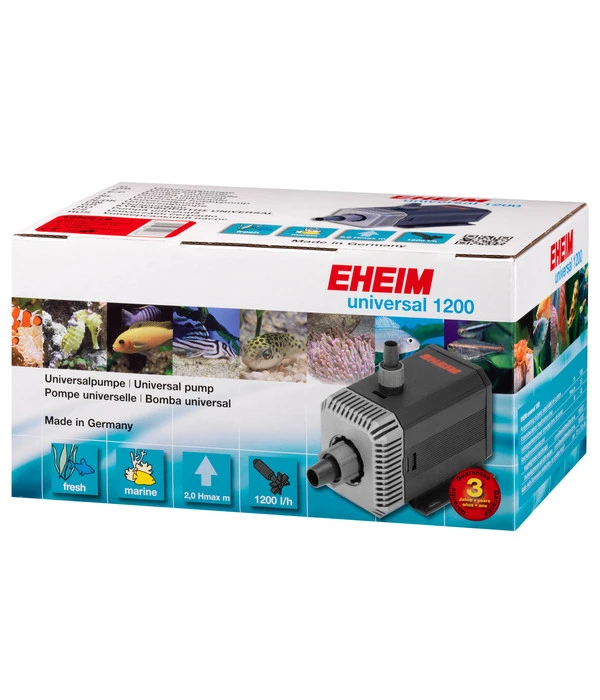 EHEIM Aquarienpumpe Universal 1200 Mit Europäischem Stromstecker 3 EHEIM Aquarienpumpe Universal 1200 Mit Europäischem Stromstecker