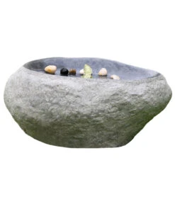Dehner Polyresin-Gartenbrunnen Rock, Ca. B60/H27,5/T40 Cm