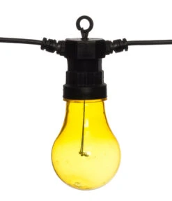 LED-Lichterkette Retro, 10 LEDs, Bunt -Eleganter Garten 4287355 WE DE 001 LEDLichterketteRetro