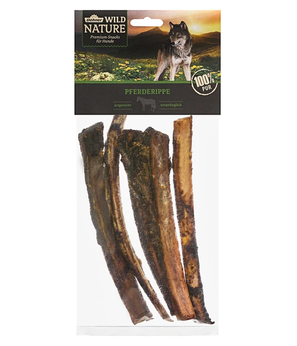 Dehner Wild Nature Hundesnack Pferderippe, 200 G 3 Dehner Wild Nature Hundesnack Pferderippe, 200 G