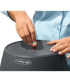 LECHUZA® CLASSICO Color, All-in-One-Set 21 LECHUZA® CLASSICO Color, All-in-One-Set -Eleganter Garten 4309720 PR MO 011 ClassicoColorSchiefergrauMitSchraubeLechuza