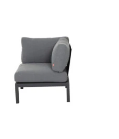 Siena Garden Eckteil Alvida, Grau, Ca. B74/H75/T74 Cm -Eleganter Garten 4329835 WE DE 002 Modulalvidaeckegrau