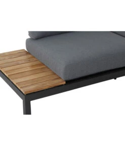 Siena Garden Bank Alvida, Rechts, 70 X 175 X 80 Cm, Anthrazit/grau -Eleganter Garten 4330171 WE DE 006 Modulalvida2 sitzergra