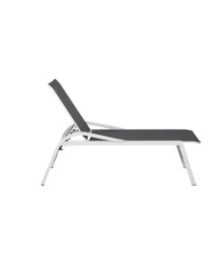 Siena Garden Rollliege Milos, Ca. B68/H118/T200 Cm -Eleganter Garten 4330726 WE DE 004 Rollliegemilosweiss