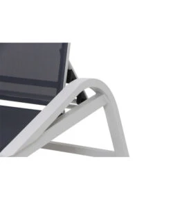 Siena Garden Rollliege Milos, Ca. B68/H118/T200 Cm -Eleganter Garten 4330726 WE DE 007 Rollliegemilosweiss