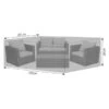 Acamp Schutzhülle Für Loungemöbel, Ca. B230/H80/T155 Cm -Eleganter Garten 4334603 WE FS 001 acampSchutzhuellefuerLoungesets230x155